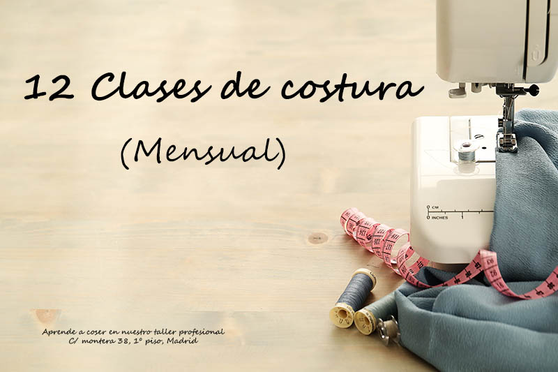 Clases costura Madrid by Tocado y Hundido