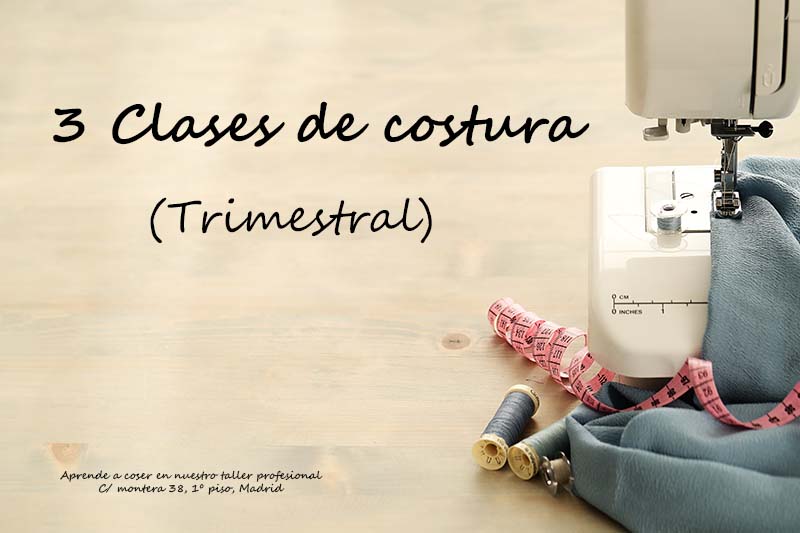 Clases costura Madrid by Tocado y Hundido